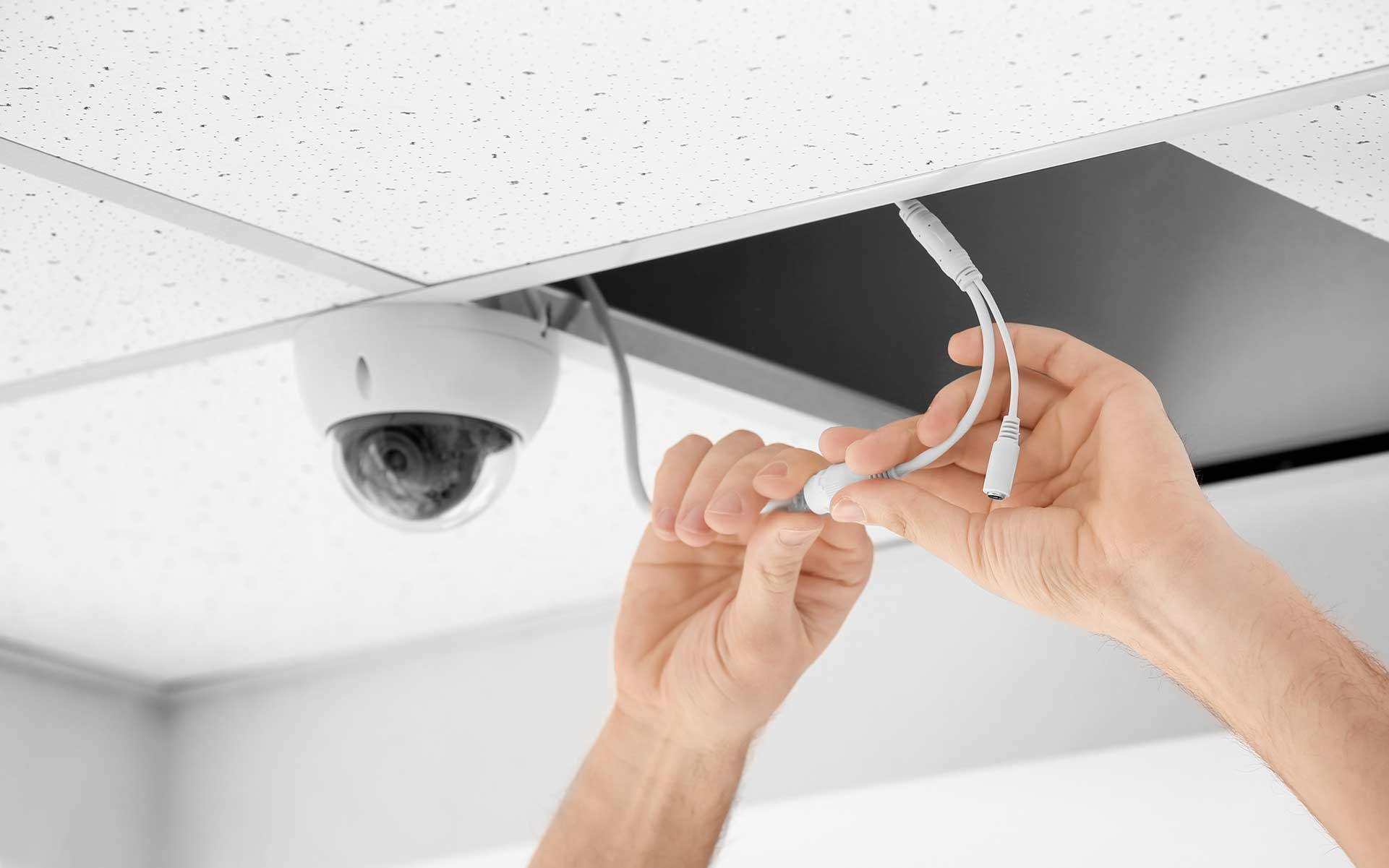 A2B Electrical's electricians can wire up CCTV cameras for properties in Coventry and the local area. 